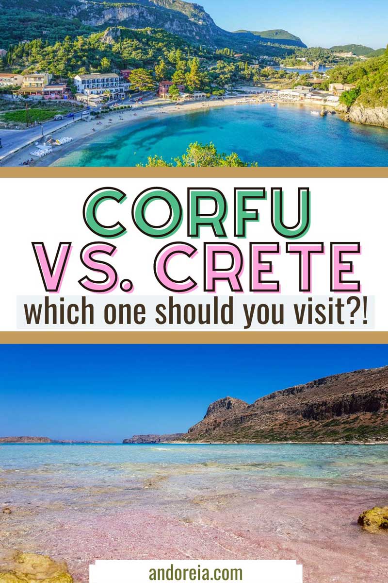 corfu vs crete