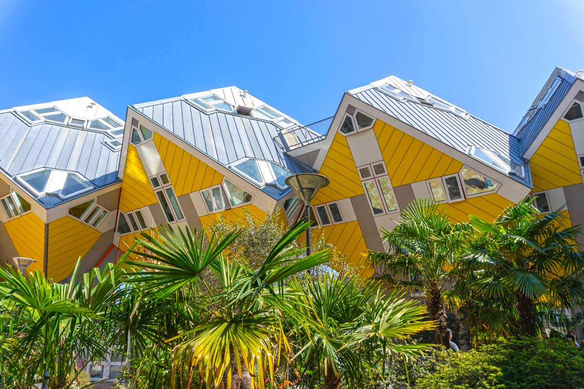 cube houses in Rotterdam