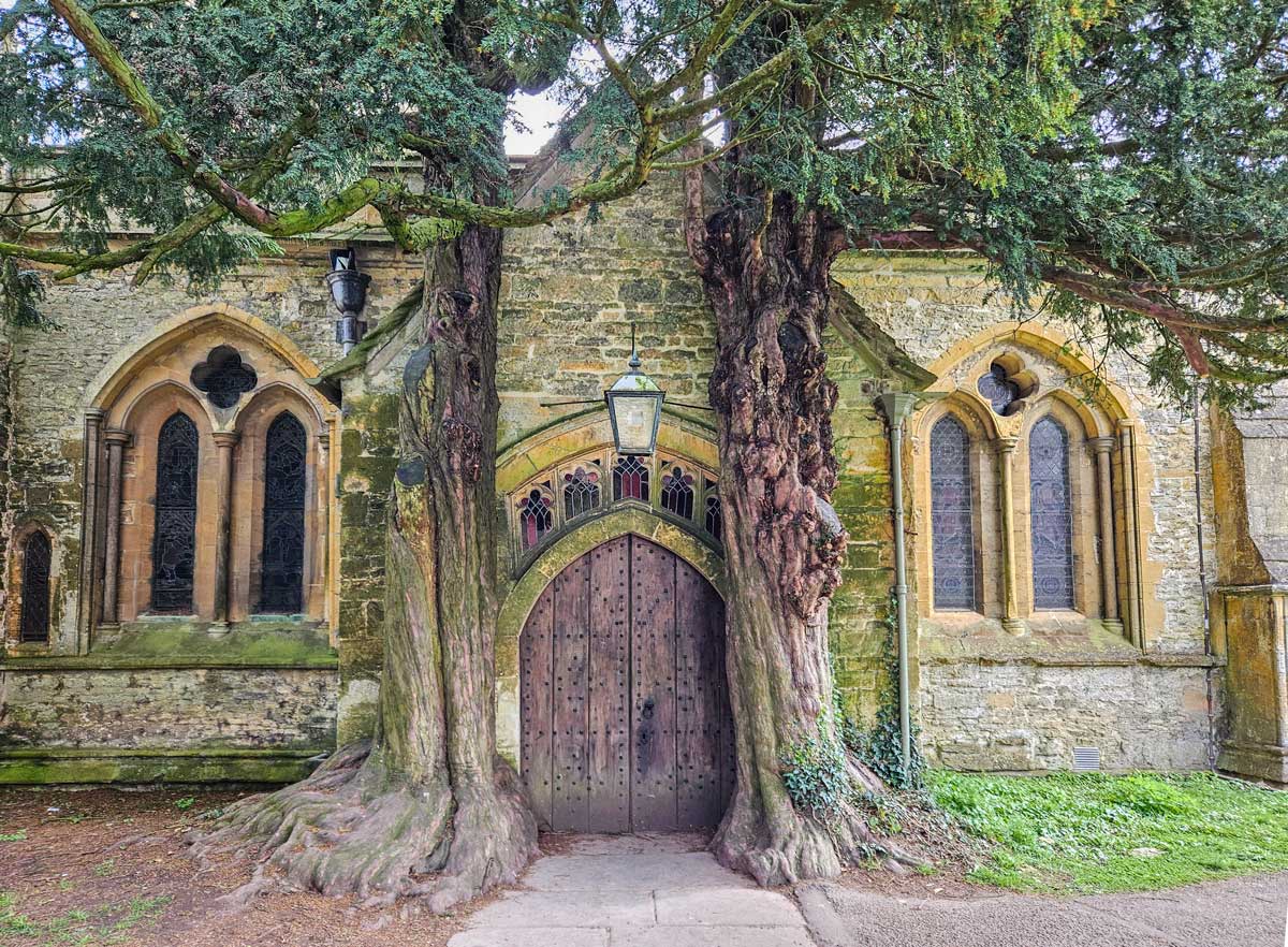 St. Edward's Church's North door