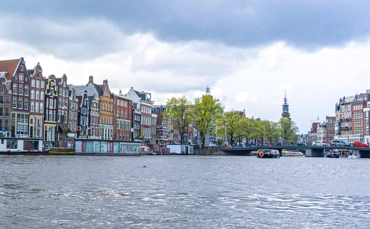 Amsterdam canal boat tour