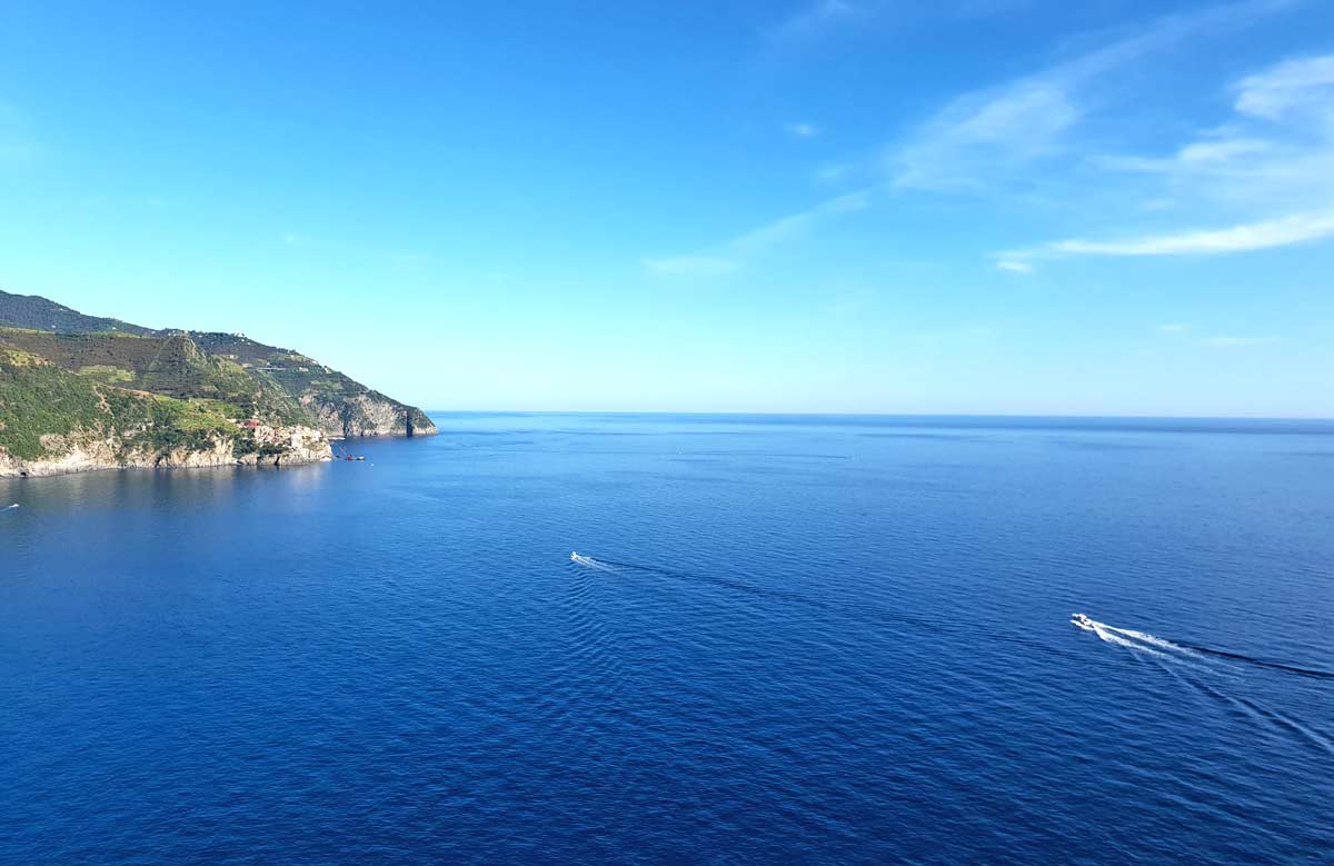 sea view from Corniglia, Cinque Terre