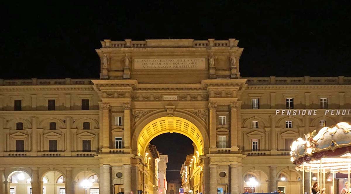 Florence Italy by night