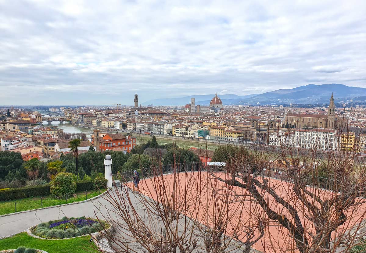 Florence panorama from Michelangelo Square