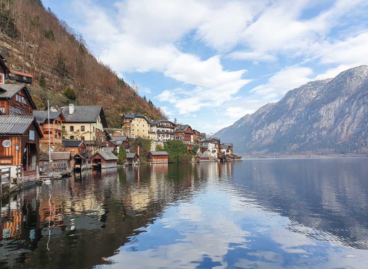 Hallstatt Austria at the end of november