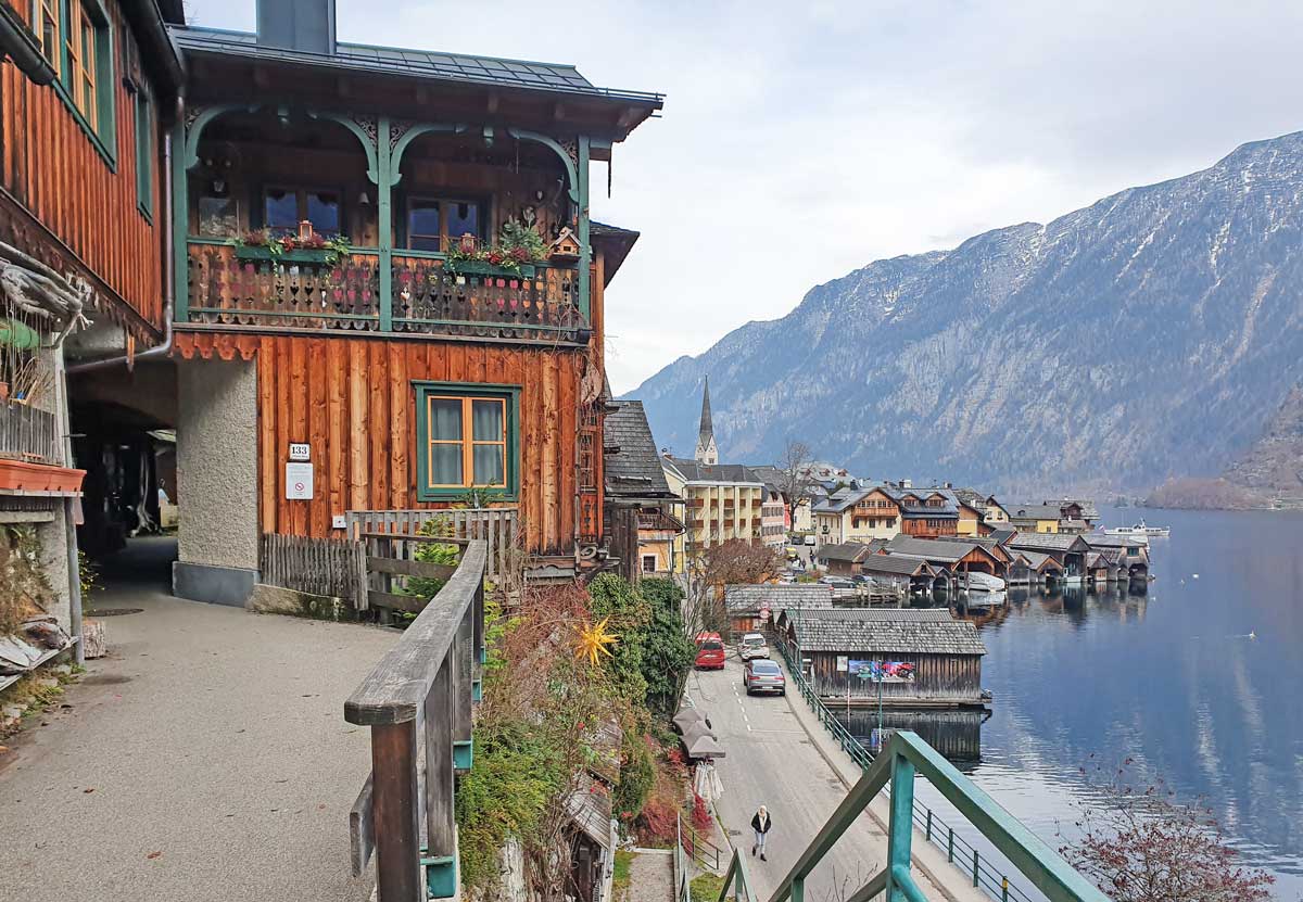 Hallstatt in winter