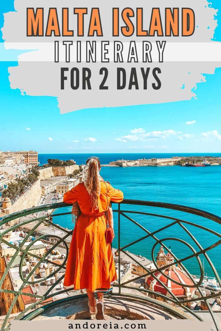 2 days in Malta itinerary