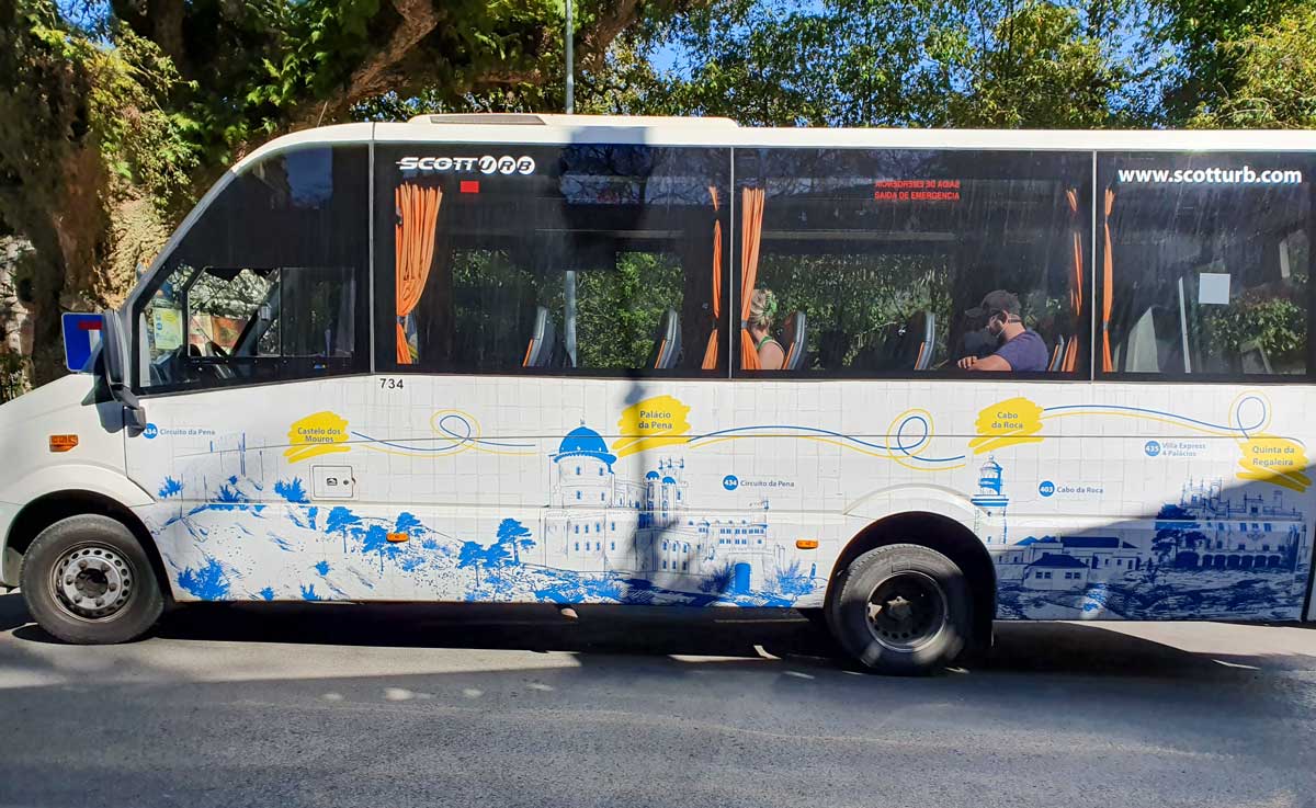 435 minibus in Sintra