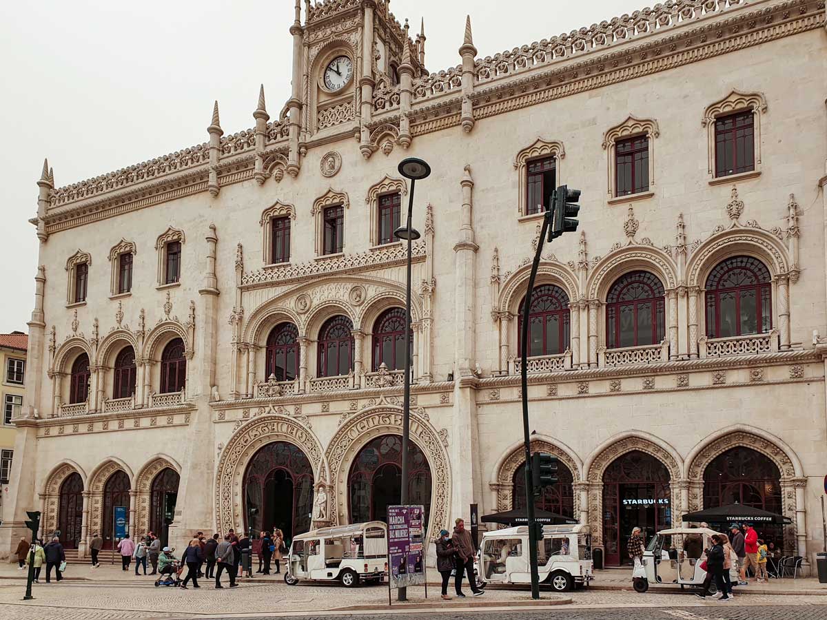 rossio train station lisbon