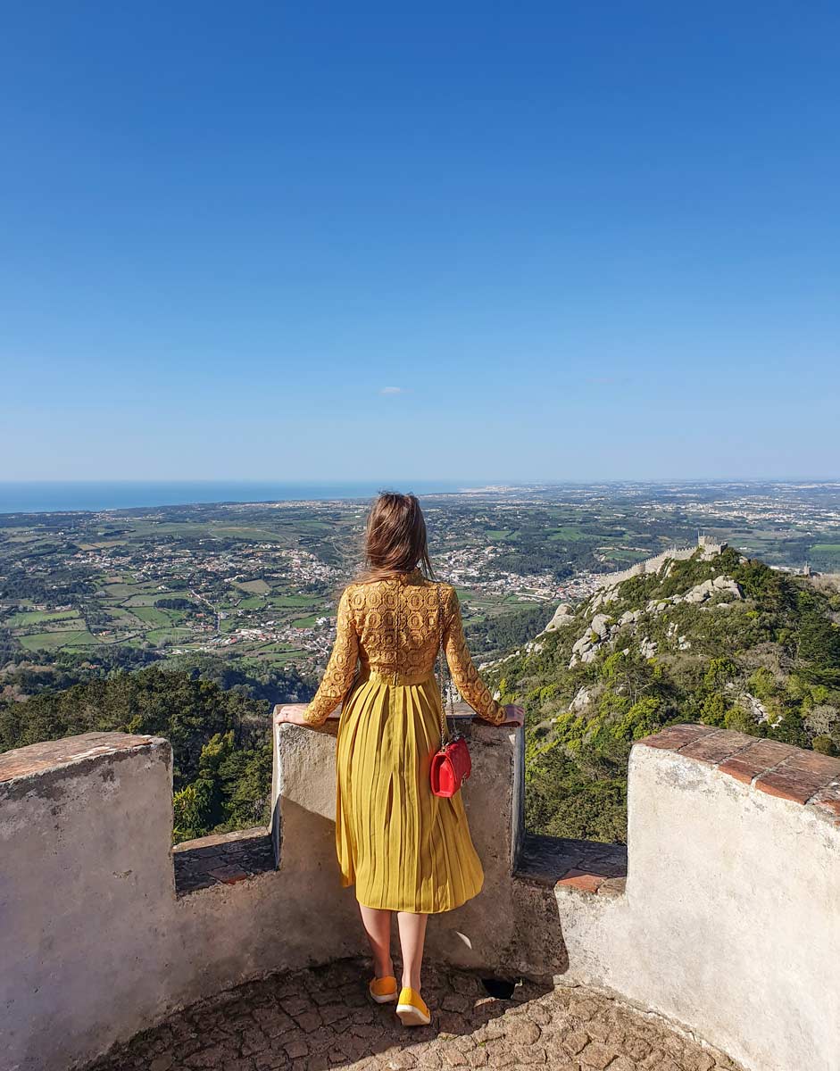 view from pena palace