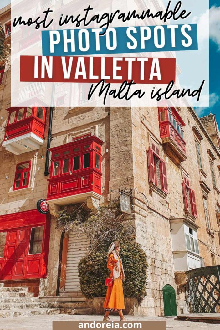Valletta Instagram spots