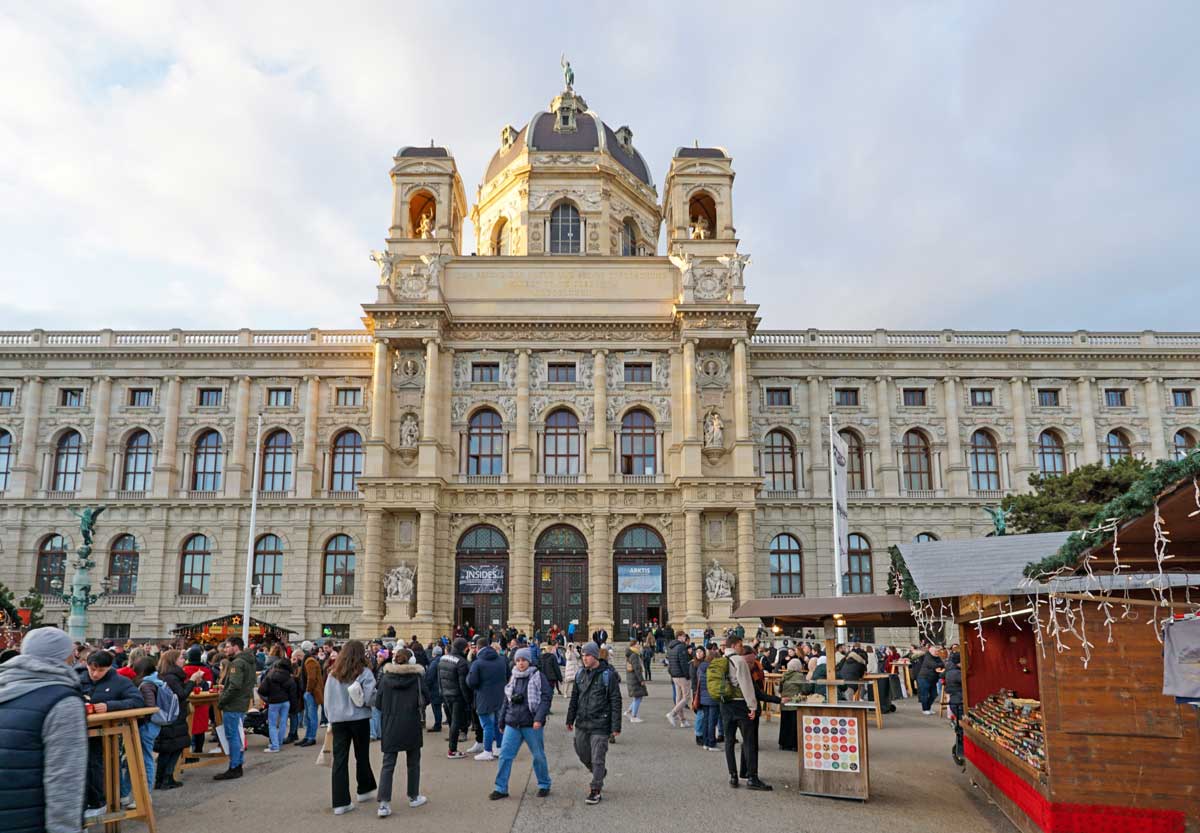 New Years Market in Vienna